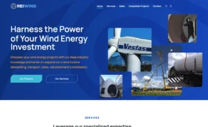 Waterford Wind Turbine Website Designer